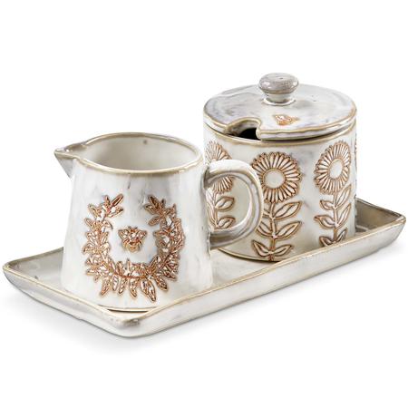 Lavender & Honey Cream & Sugar Set