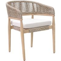 Eucalyptus & Wicker Dining Chair