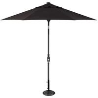 9' Glide-Tilt Patio Umbrella Black