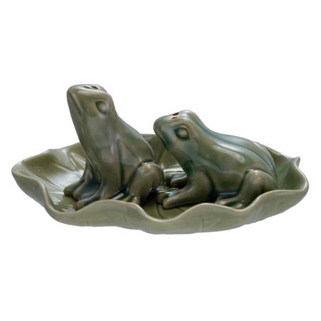 Frogs & Lilypad Salt & Pepper Set