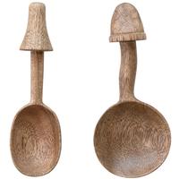 Mushroom Wood Spoons