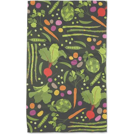 Geometry Microfiber Kitchen Towel Spring Sprout