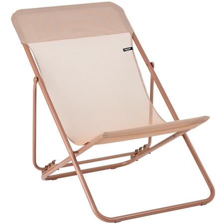 Lafuma Maxi Transat Folding Sling Chair Canyon