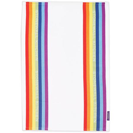 Stonewall Kitchen Jacquard-Woven Rainbow Kitchen Towel