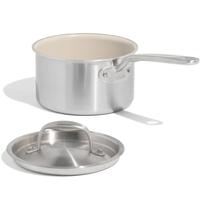 Made In Stainless-Steel Ceramic-Non-Stick Saucepan 2-qt.