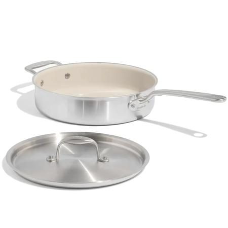 Made In Stainless-Steel Ceramic-Non-Stick Sauté Pan 3.5-qt