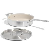 Made In Stainless-Steel Ceramic-Non-Stick Sauté Pan 3.5-qt