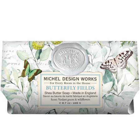 English Bath Soap Butterfly Fields