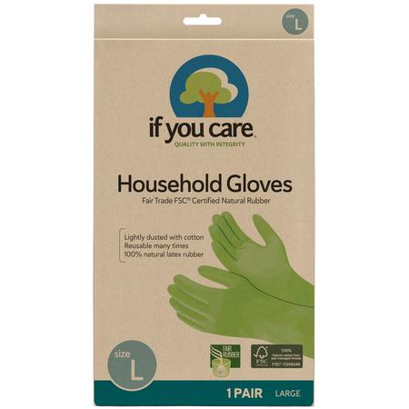 Fair Trade Latex Gloves Large