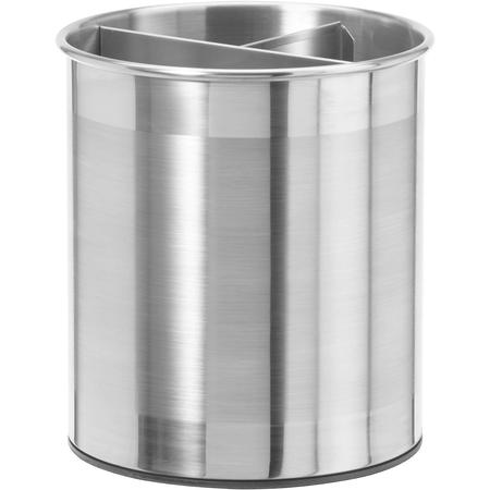 Jumbo Stainless-Steel Rotating Utensil Holder
