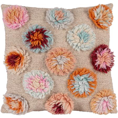 Tufted Circles Pillow