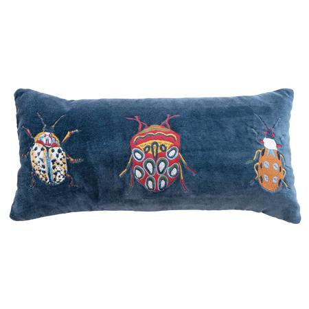 Beetles Lumbar Pillow