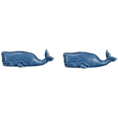 Whale Salt & Pepper Shakers Set