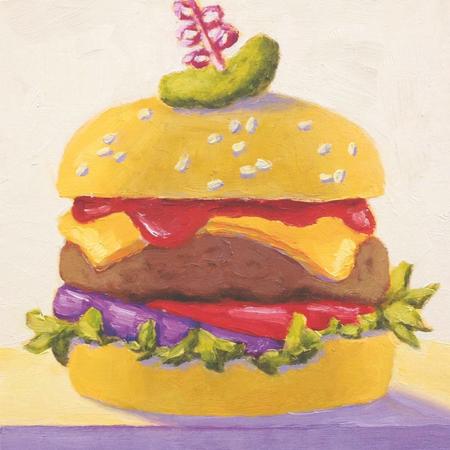 Paper Beverage Napkins RJG’s Cheeseburger