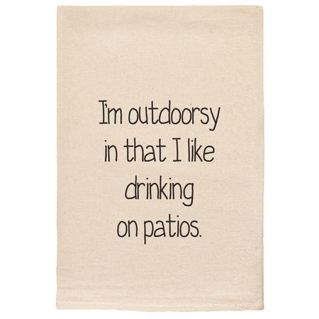 I’m Outdoorsy Kitchen Towel