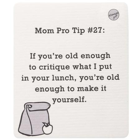 Swedish Dish Cloth Mom Pro Tip #27