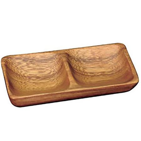 Acacia Divided Mini Spice Tray