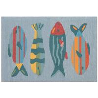 Front Porch Doormat Fishes