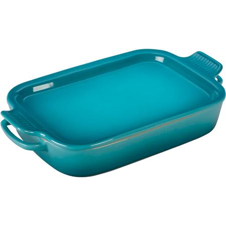 Le Creuset Heritage Baking Dish w/ Platter Lid Caribbean