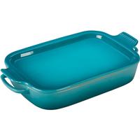 Le Creuset Heritage Baking Dish w/ Platter Lid Caribbean