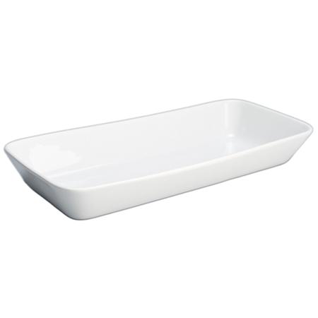 White Porcelain Lido Platter 13