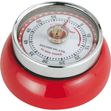 Zassenhaus Retro Timer Red