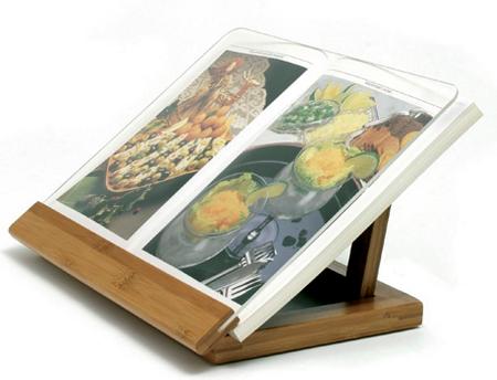 Bamboo Cookbook Holder