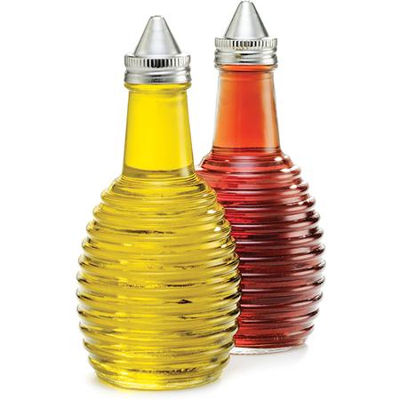 Diner-Style Beehive Glass Cruet