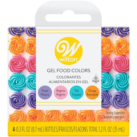 Gel Food Coloring Set Neon